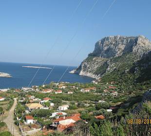 Blick zum Dorf Hilli