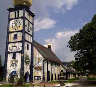 Hundertwasserkirche in Bärnbach