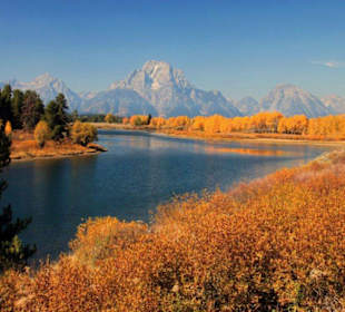 Snake River und Teton Range
