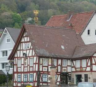 Das ehemalige Gasthaus Goldenes Rad in Bad Orb