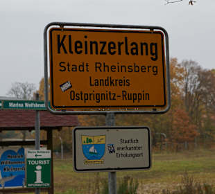 Strasse nach Kleinzerlang