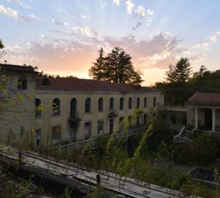 Ruine des Sanatoriums