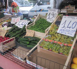 Wochenmarkt in Bergamo
