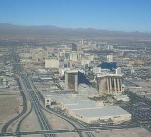 The Strip aus der Luft