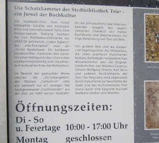 Schatzkammer / Stadtbibliothek
