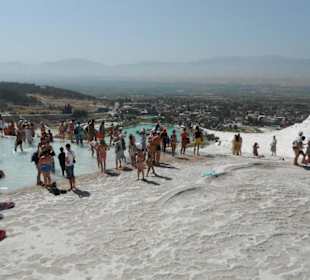 Dort konnte man baden