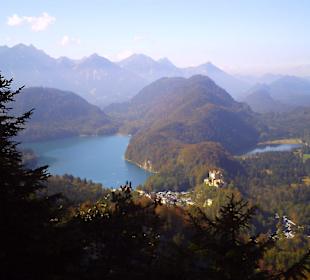 Blick über den Alpen