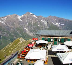 Der Außenbereich vom Lokal