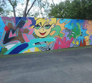 Wandgemälde in Wynwood Walls