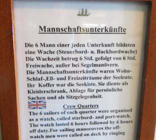 Beschreibung Unterkünfte