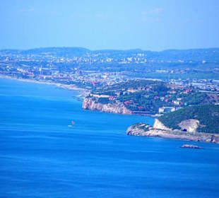 Burg von Alanya (Ic Kale) An&/Abfahrt