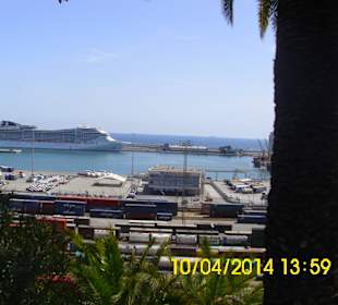 Der Hafen von Barcelona