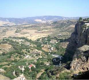 Blick ins Landesinnere