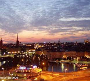 Stockholm bei Nacht