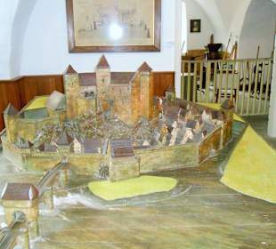 Modell der Burg