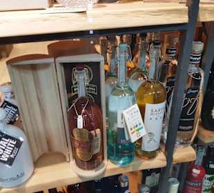 Große Auswahl hier im Schaufenster