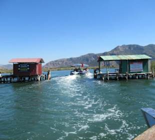 Fahrt durch die Kanäle nach Dalyan