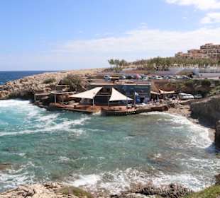 Uferstraße richtung Cala Agulla