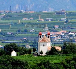 Gleifkirche, hoch oben über St. Michael gelegen 