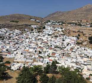 Wandern Lindos