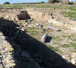 Ausgrabung in Pafos 