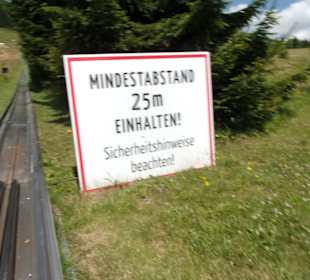 Immer an die Regeln halten