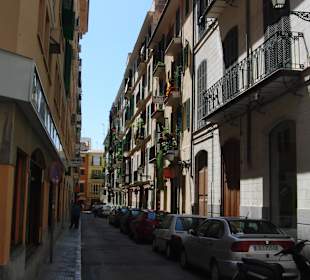 Ausflug nach Palma, Gasse in der Altstadt