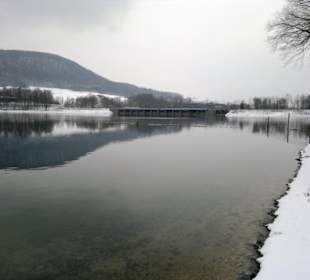 Winterpracht Stausee