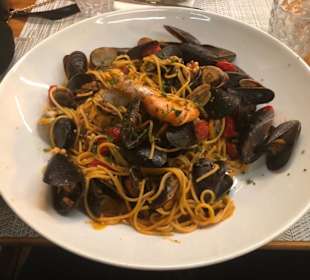 Spaghetti mit Meeresfrüchten