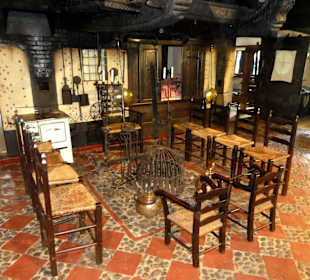 Blick in die Diele mit Flett