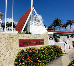 Das Gebäude des Golf-Clubs