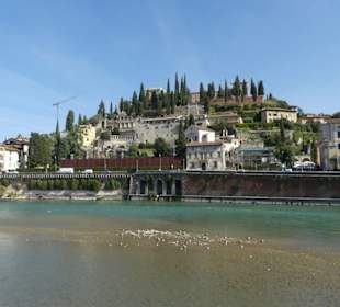 Burg San Pietro auf dem Hügel