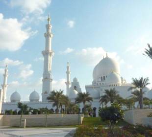 Sheikh Zayed Moschee in Abu Dhabi
