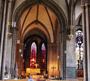 Blick in das Kirchenschiff Mindener Dom
