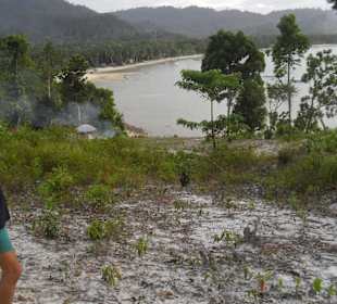 Blick auf den Port Barton Strand