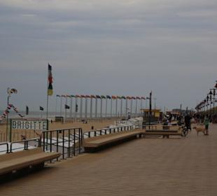 Strandpromenade in De Haan