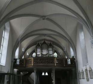 In der Kirche Mariä Krönung in Stuppach