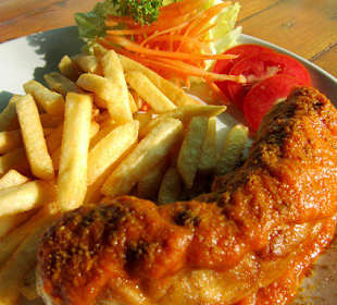 Die Saiboo Currywurst mit der leckeren Soße