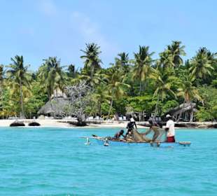 Fischer vor der Barcadi Insel 