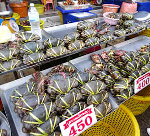 Auf dem Markt von Mahachai
