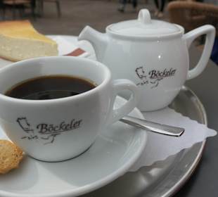 Zur Kaffeepause beim Kaffeehaus Böckeler