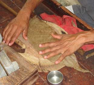 Herstellung einer Zigarre