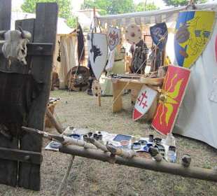 Mittelalterlichen Tage in der Festung