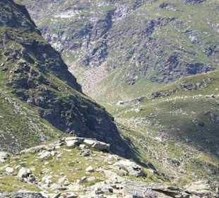 Oberkaser aus Richtung Taufenscharte