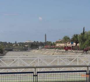 Blick zum Leuchtturm