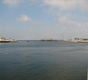 Dubai  Creek nahe dem Meer