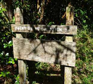 Wegweiser zu einem lohnenden Seeblick