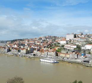 Blick auf die Altstadt von Porto