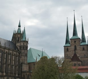 Dom und Severikirche auf dem Erfurter Domberg
