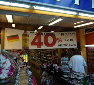 Geschäfte in Alcudia lieben Deutsche 